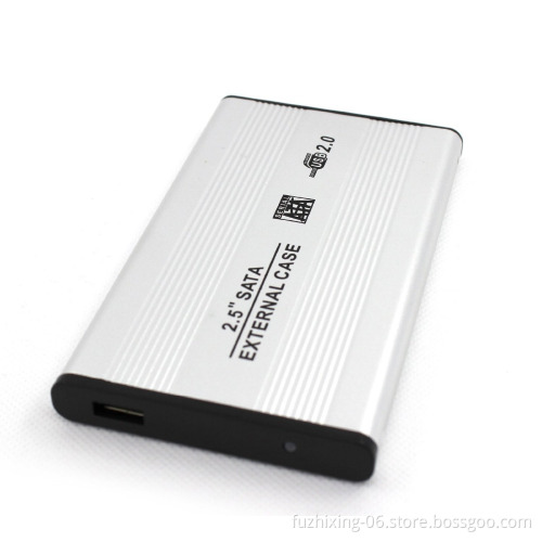2.5 Inch HDD Enclosure USB 2.0 Custom Aluminum HDD Enclosure
